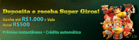 Apostas esportivas da 13e com odds competitivas